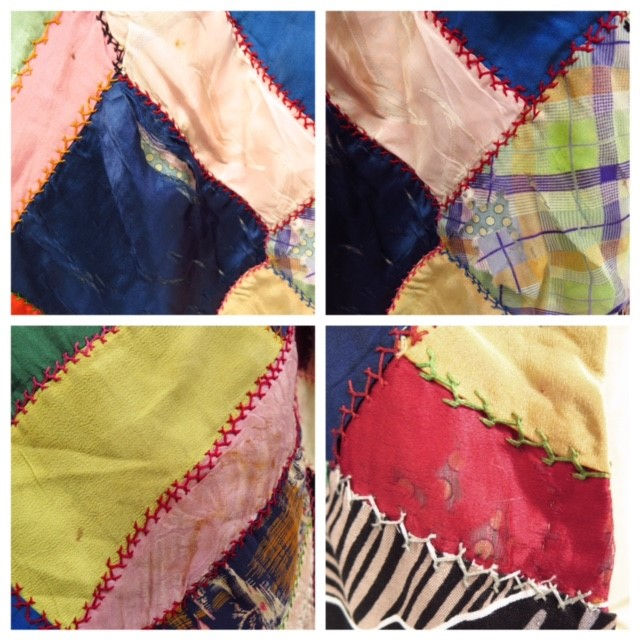 Thumbnail: Antique 1910s To 1940s Patchwork Coat