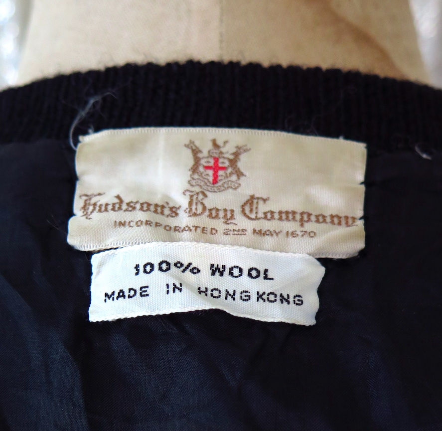 Thumbnail: Vintage 1960s Hudson's Bay Black Beaded Cardigan