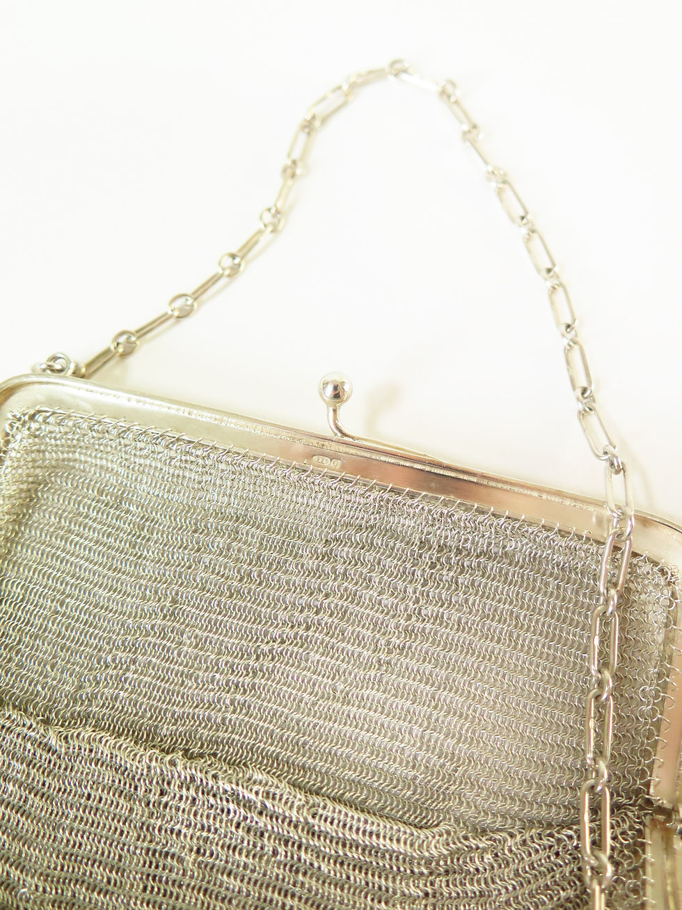 Thumbnail: Art D'Eco Silver Evening Bag
