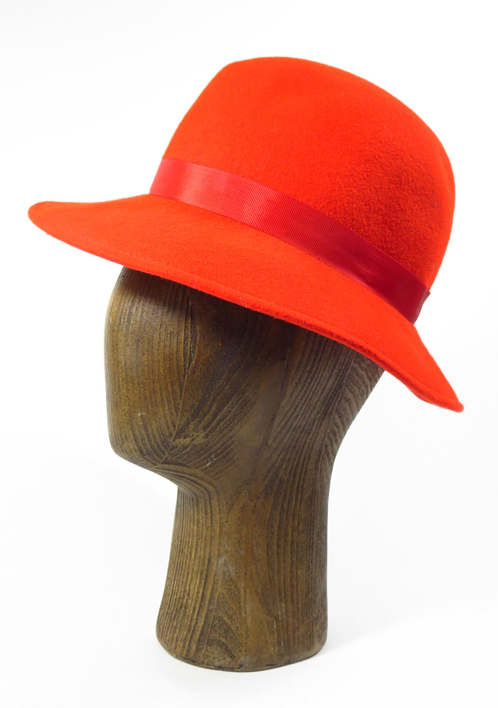Thumbnail: 1960s Red With Feathers Trilby