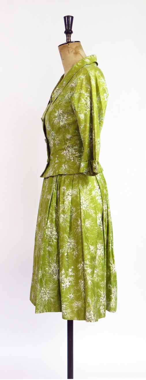 Thumbnail: 1950s Two Piece Dress Set