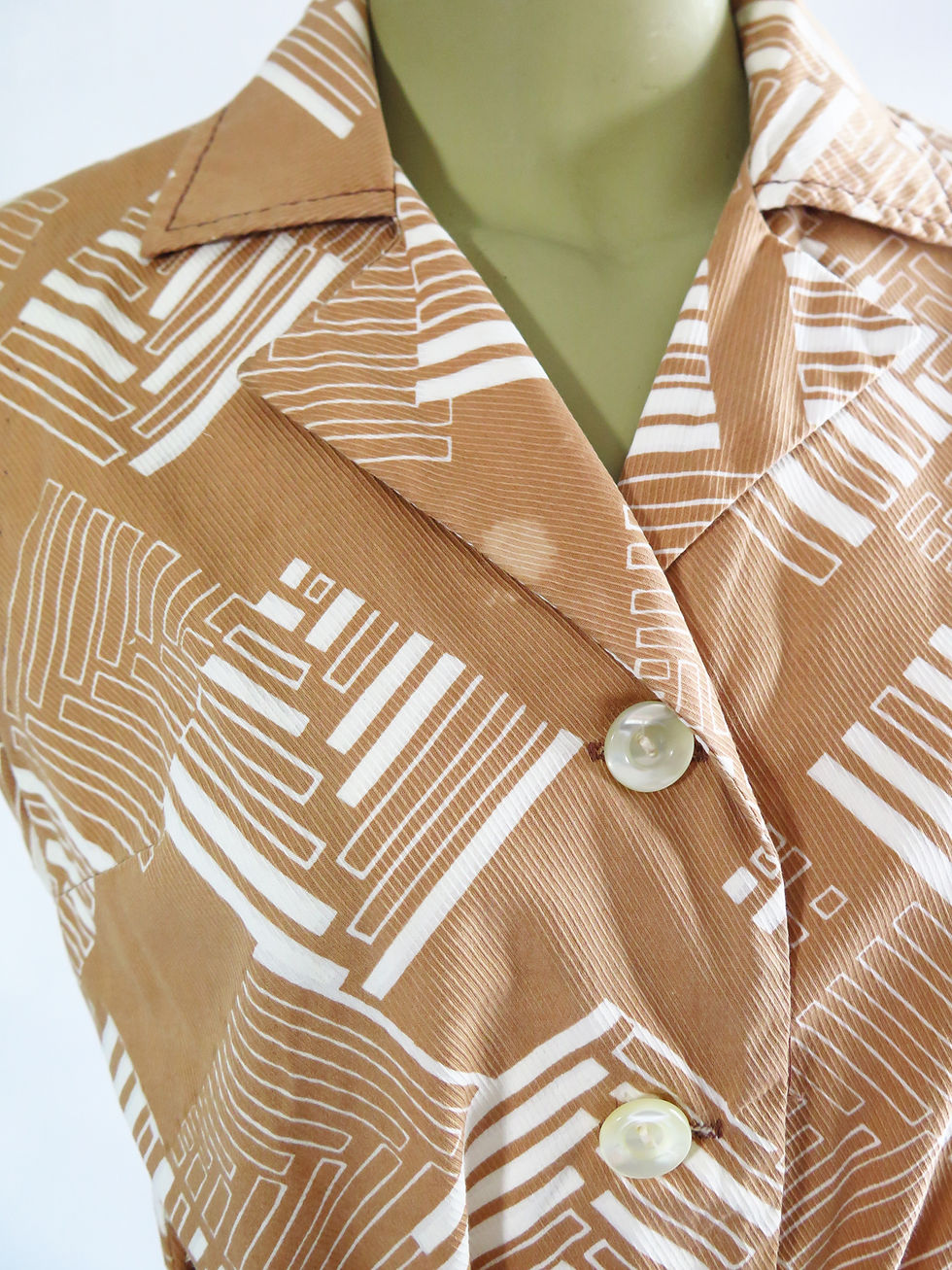Thumbnail: 1950s Beach Cover Romper Playsuit