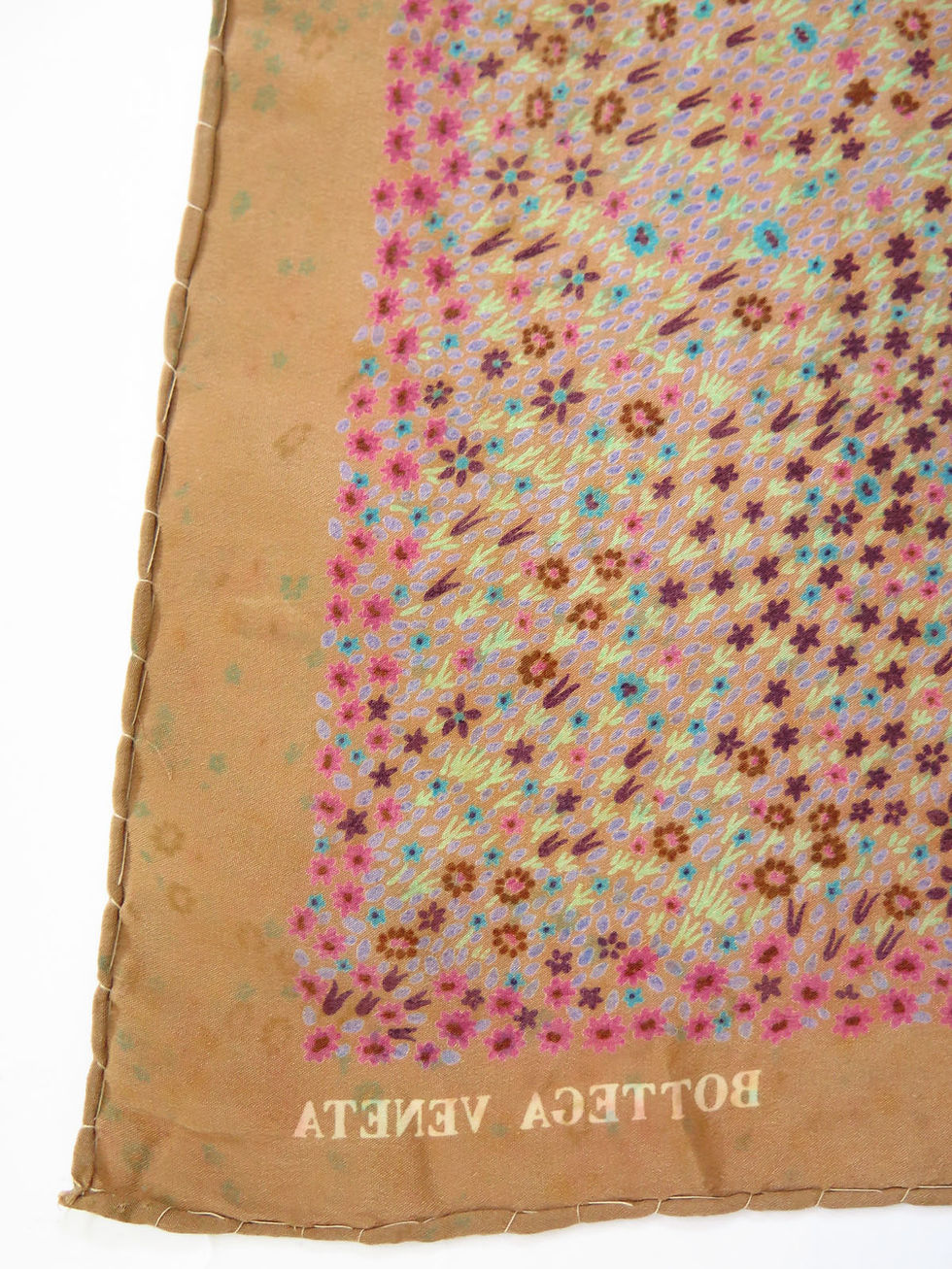 Thumbnail: 1980s Bottega Veneta Silk Scarf