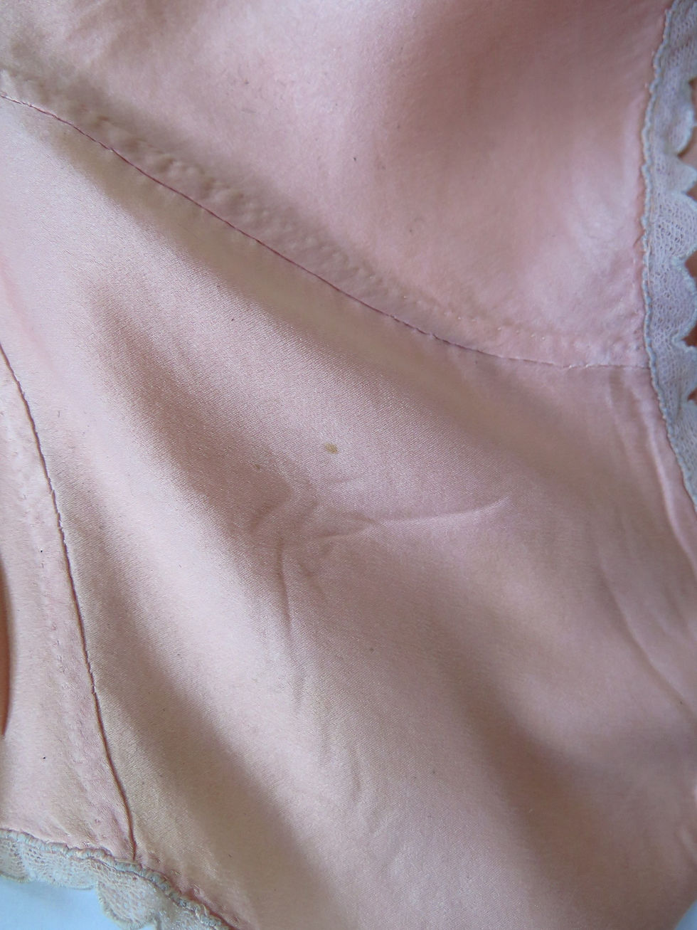 Thumbnail: Vintage 1930s Pink Silk Tap Pants