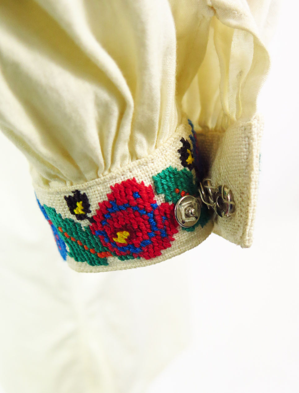 Thumbnail: 1930s Handmade Embroidered Hungarian Style Dress / Tunic