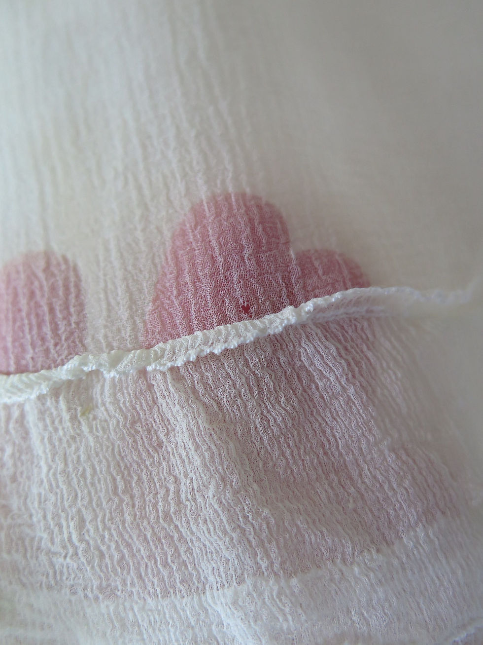 Thumbnail: Vintage 1930s Cream Chiffon Cape