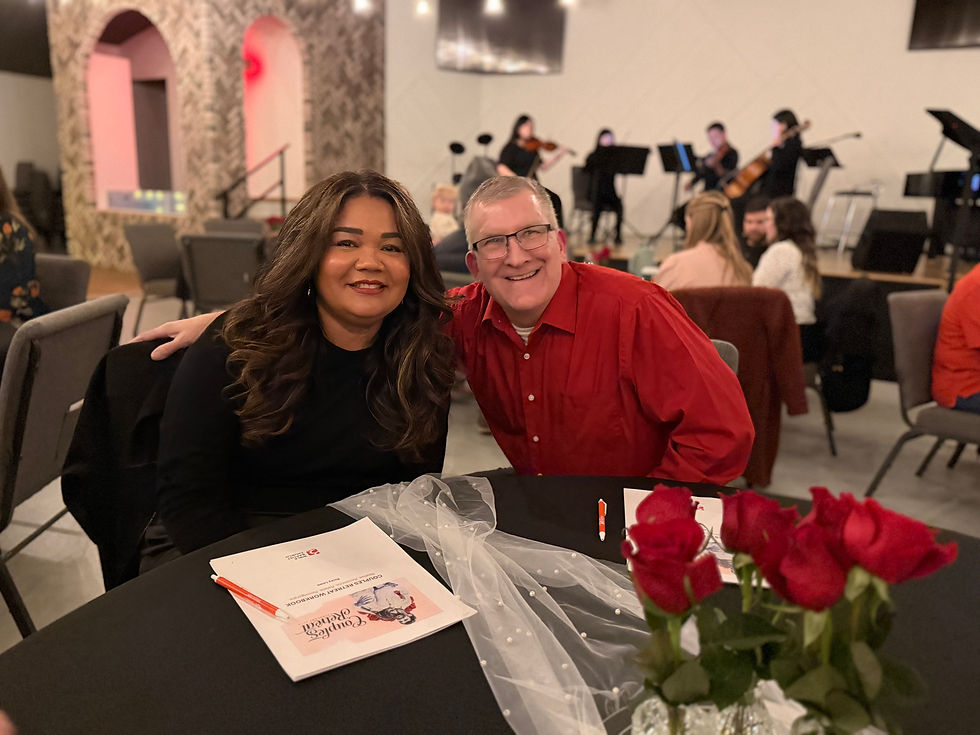 Church members connecting at a Bible Baptist Church event