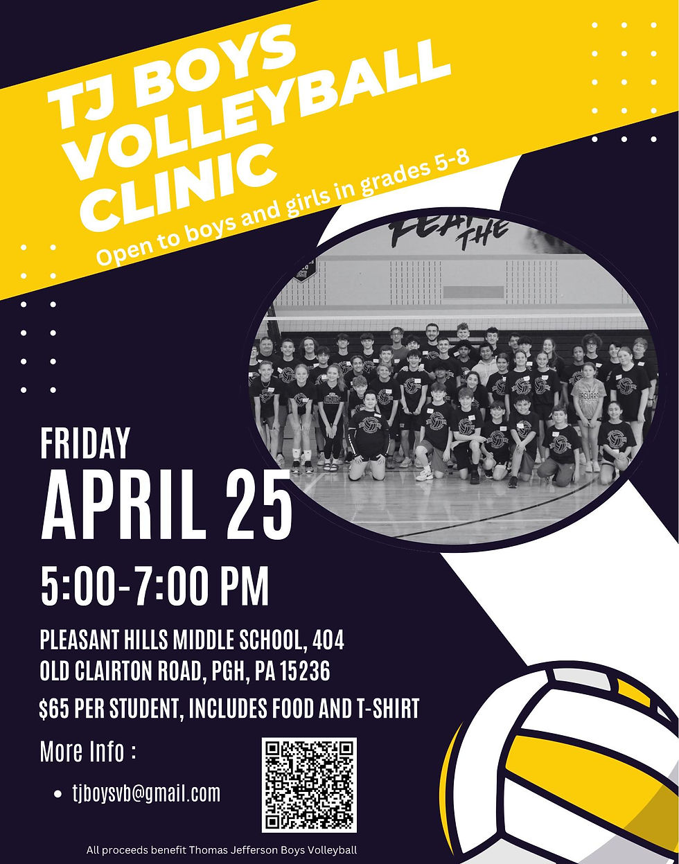 2024-25 TJ Boys Volleyball Clinic