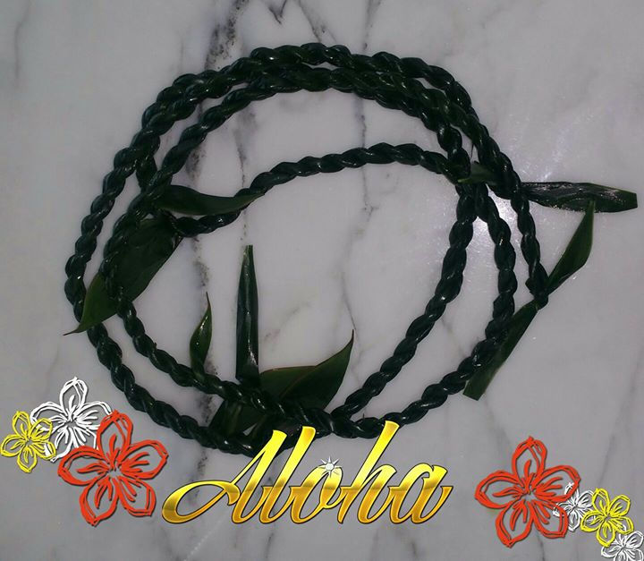 Ti Leaf Rope Lei