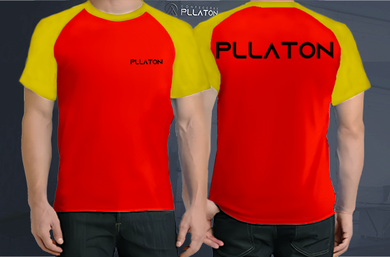 Miniatura: camiseta raglan laranja personalizada