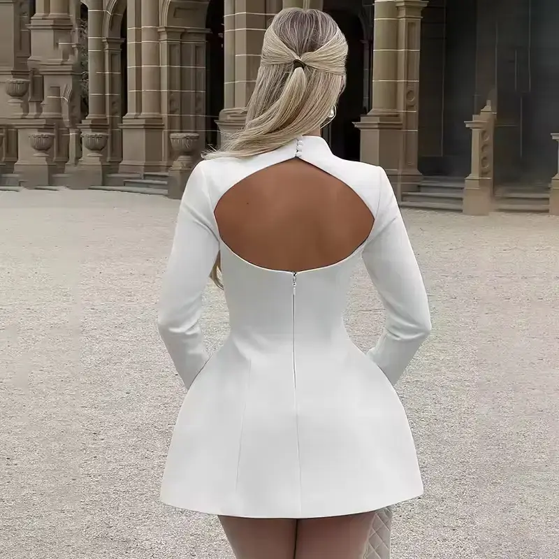 Thumbnail: Backless Mini Dress