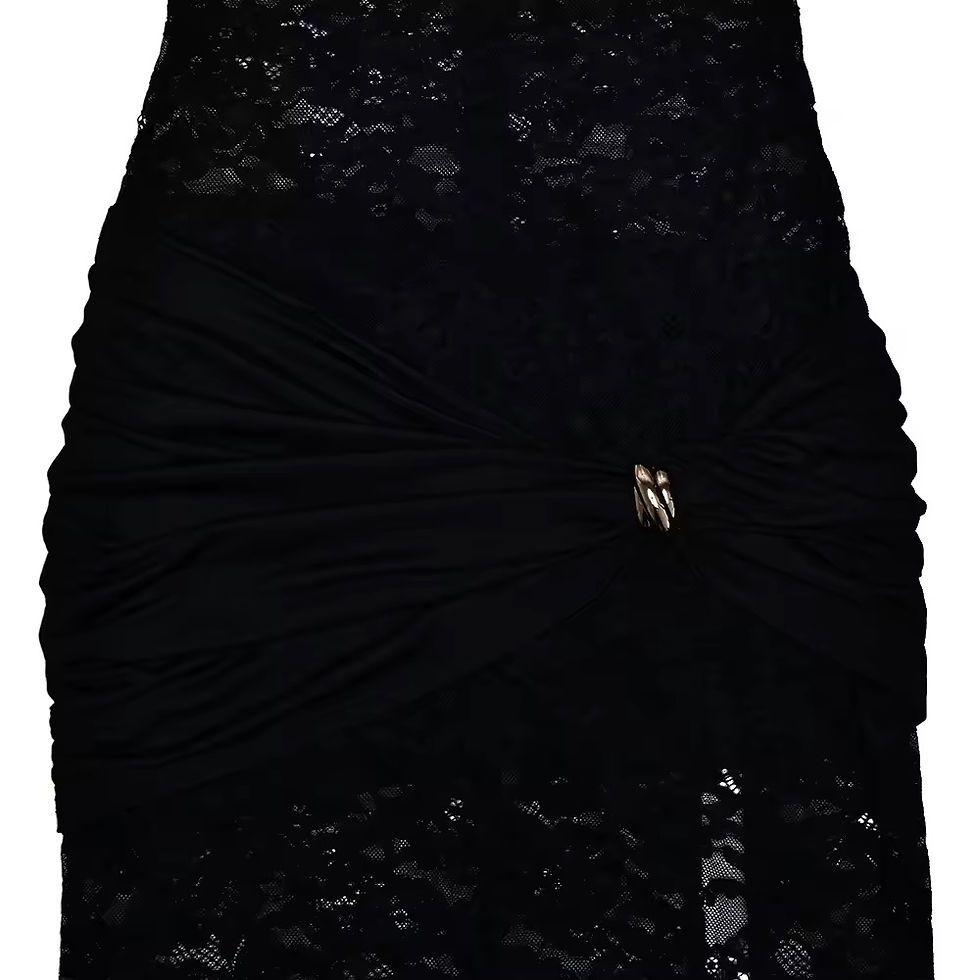 Thumbnail: Lace Keyhole Split Dress