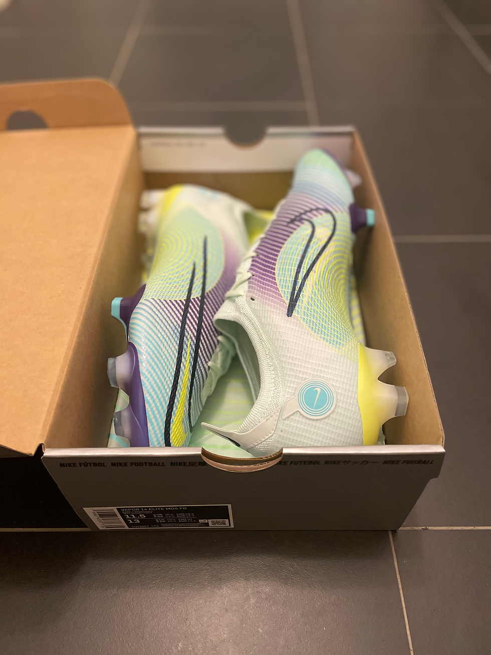 Thumbnail: Nike Mercurial Vapor 14 MDS005 CR7 Elite FG US11.5