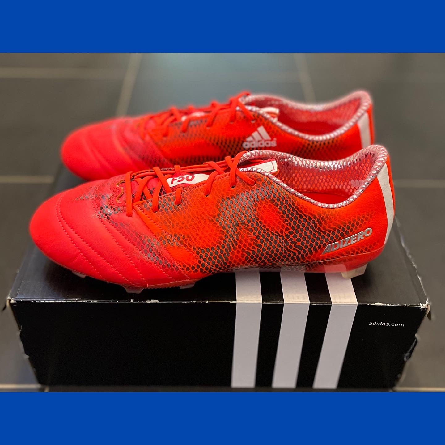 Adidas F50 Adizero LEATHER FG SAMPLE US9