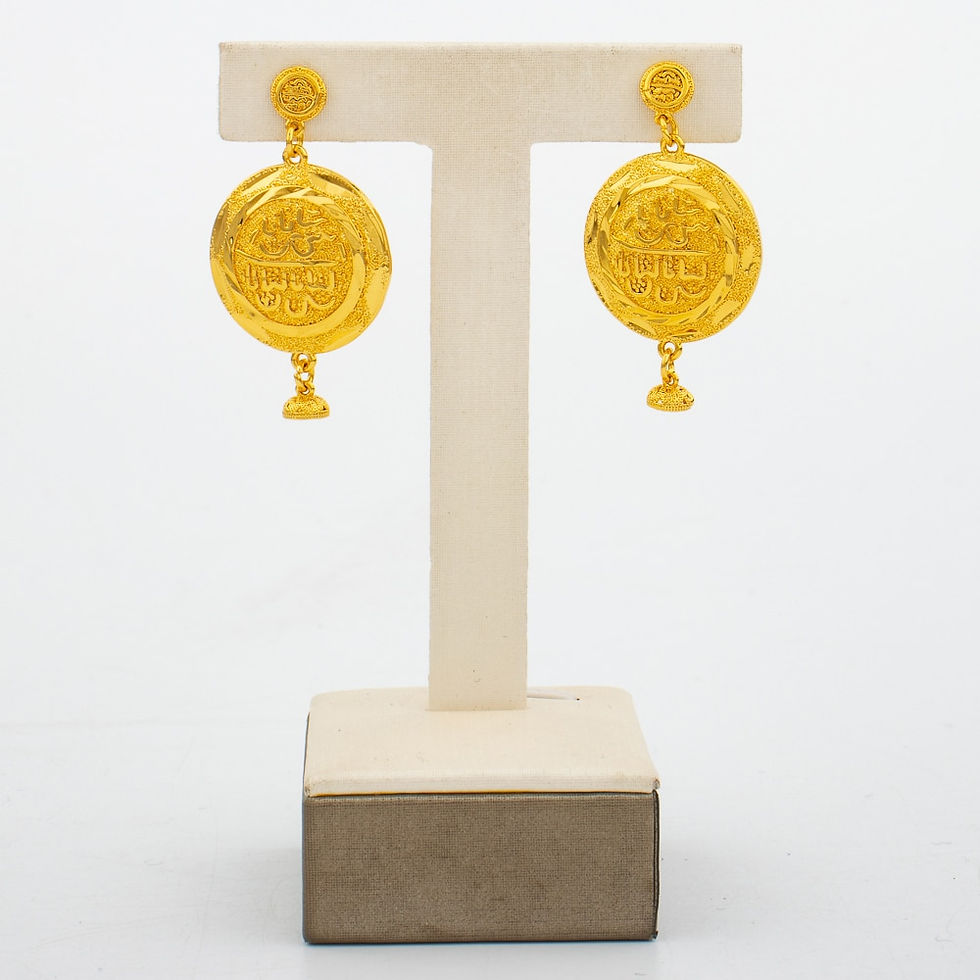 Миниатюра:  Tassel/ Drop Earrings 18k Gold Colour