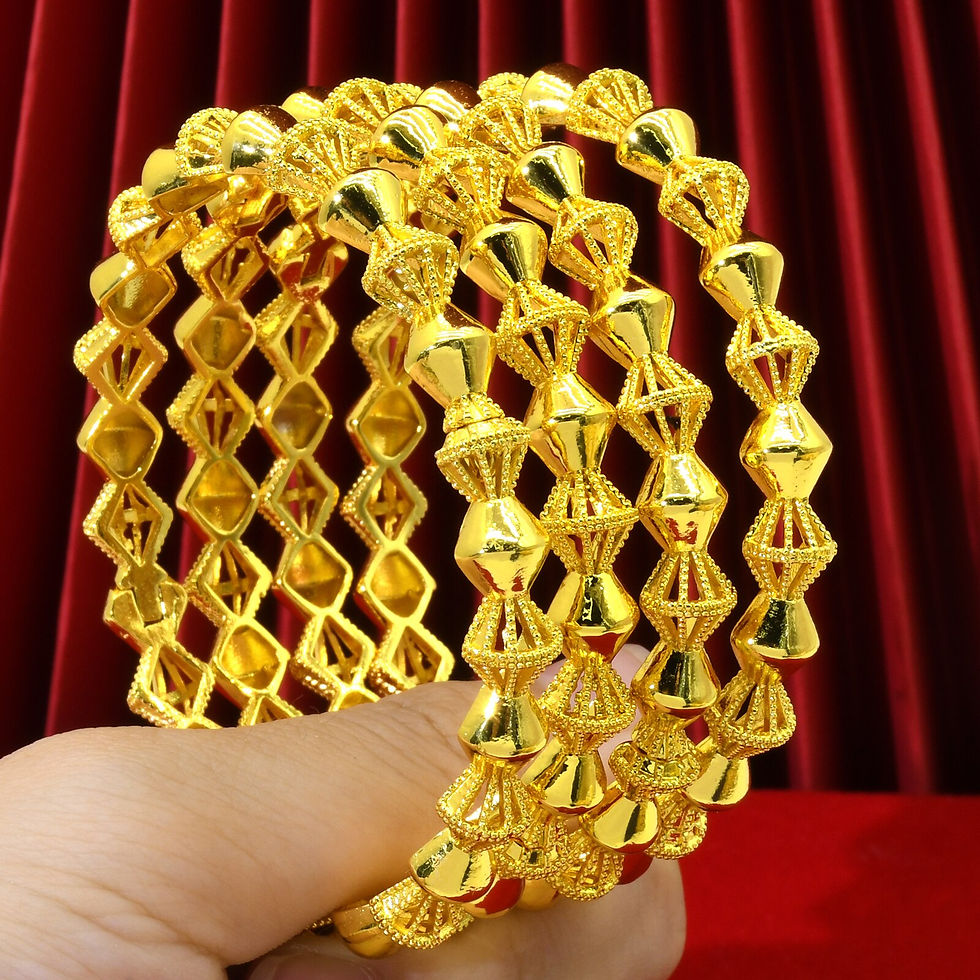 Thumbnail: 24k Bracelet femme africaine