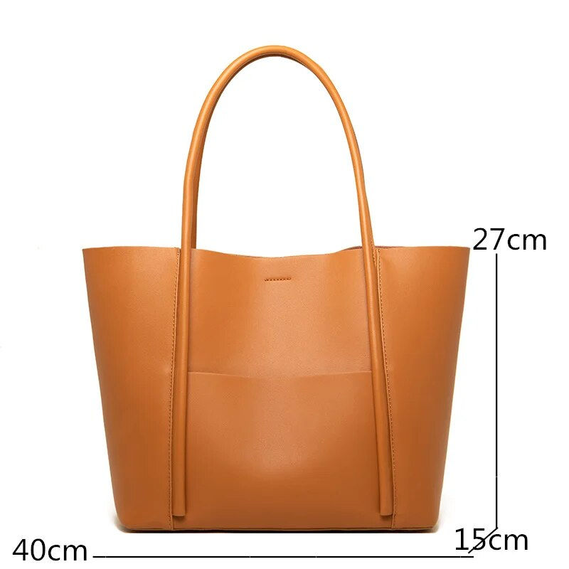 Миниатюра: Genuine Leather Handbag Cow Leather Shoulder Crossbody Bags 
