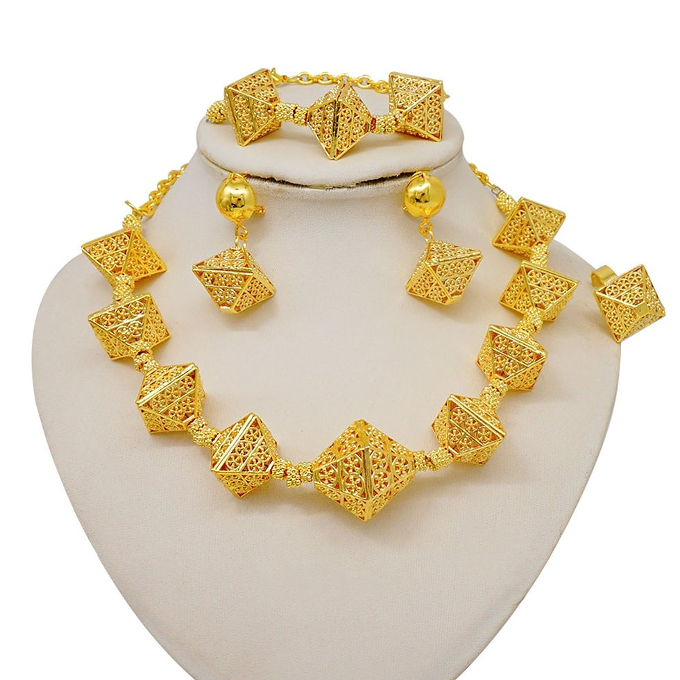 Küçük resim: Party Necklace and earring set