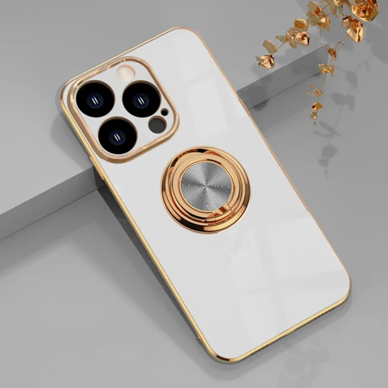 Миниатюра: Luxury Magnetic Silicone Case For iPhone 15, 14, 13, 12, 11, Pro Max XS 8 Plus