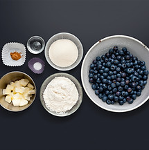 Blueberry Pie Ingredients