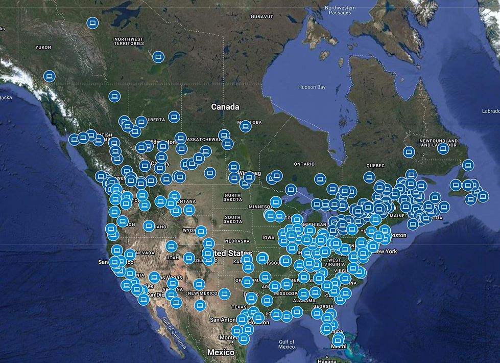 IT Service Points Progitech Canada and the US