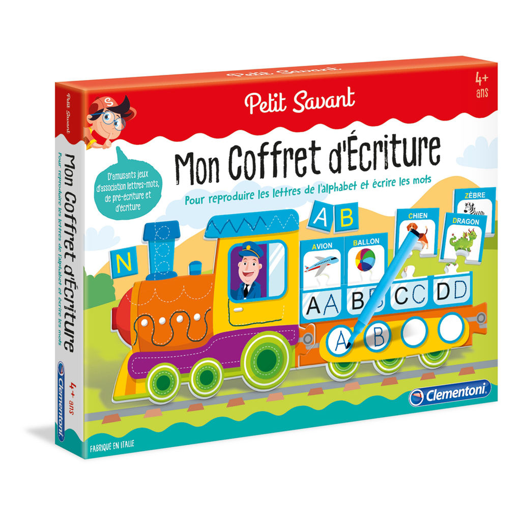 Clementoni – Petit Savant – Mon coffret d’écriture