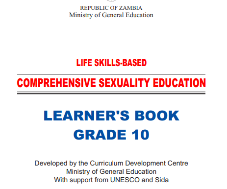 Learners's Book Grade 10- Life skills-Based Comprehensive Sexuality Education