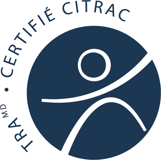 Sceau Certifié CITRAC, TRA MD