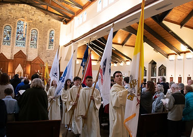 Veterans Mass St. Pius X Greensboro