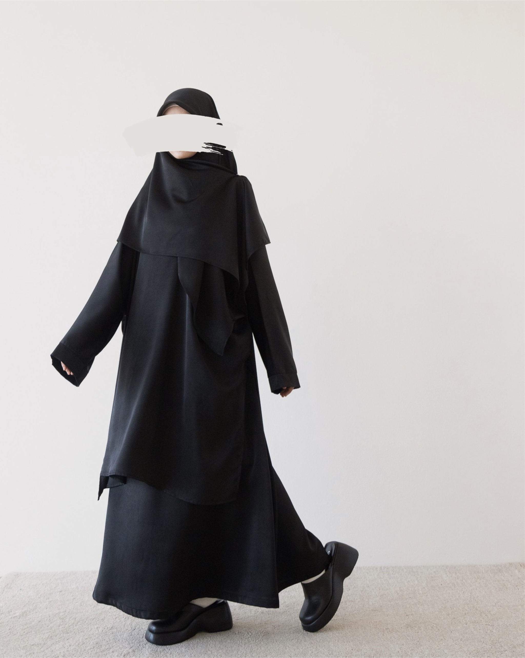 in the garden SKIRT - ​Black