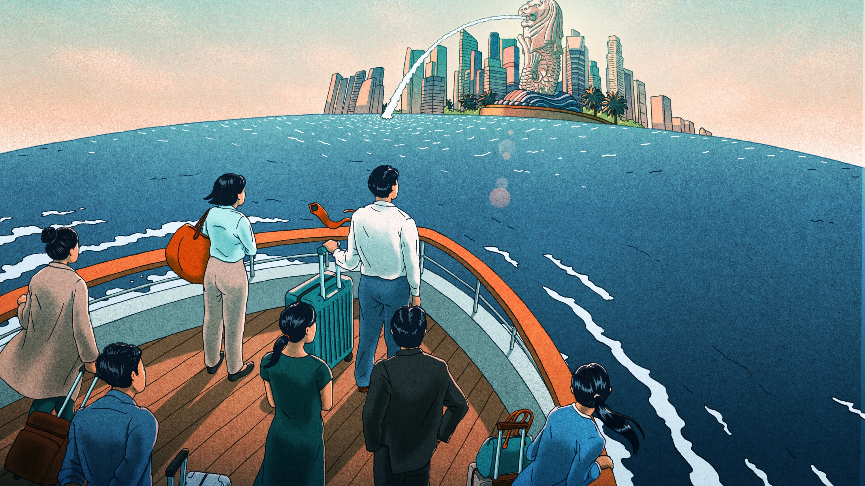 Nhiều doanh nhân Trung Quốc chọn Singapore là điểm đặt chân và đầu tư mới (Ảnh: Elaine L).