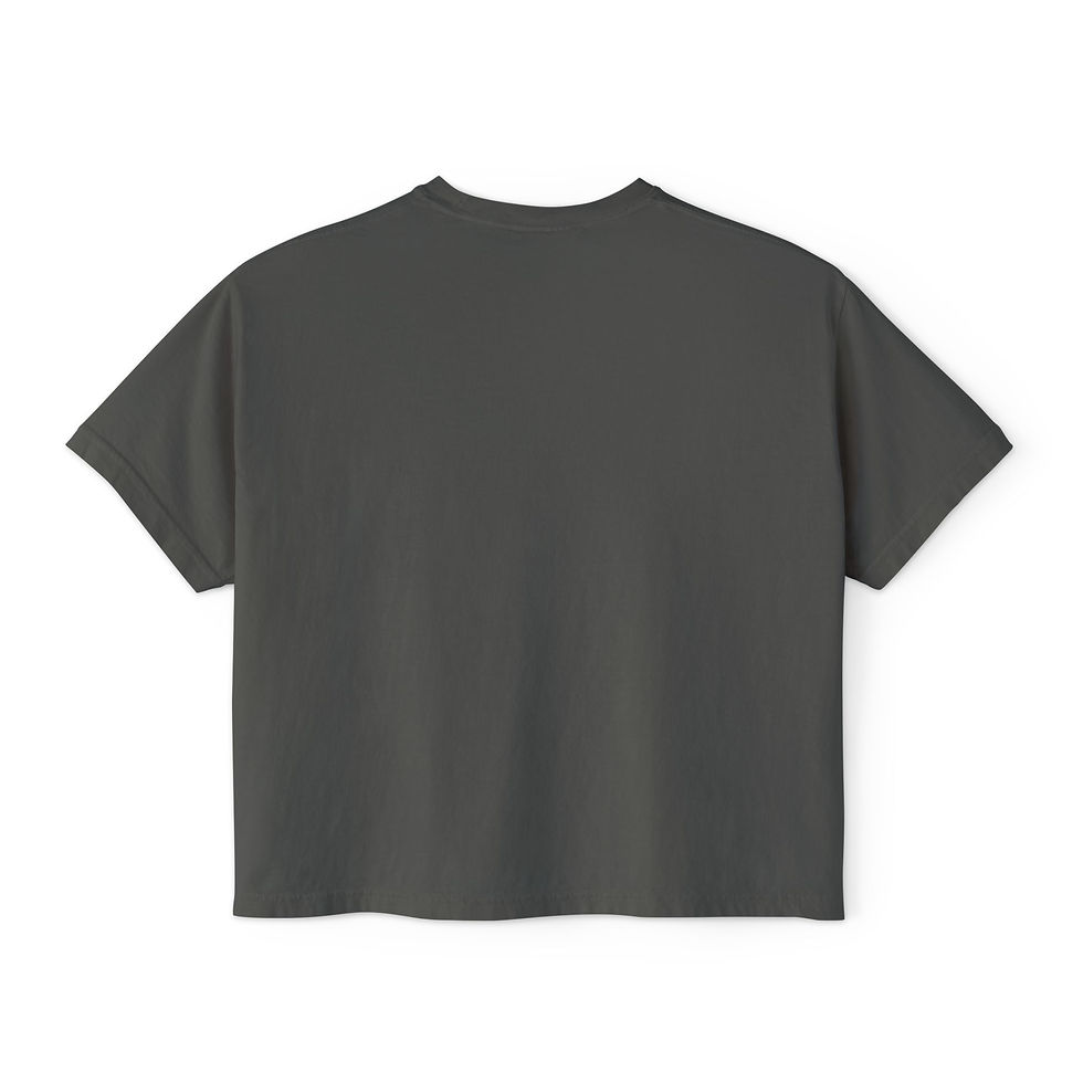Thumbnail: Floral 8647 Boxy Yoga Tee 