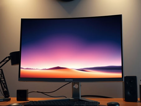 Discover the Samsung 27 Essential S3 Curved Monitor for Stunning Affordability