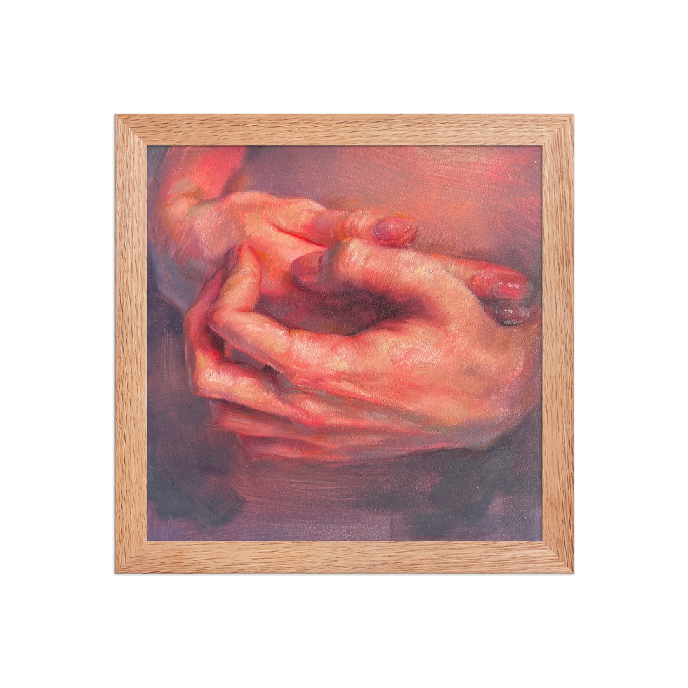 Thumbnail: HELD Framed Print