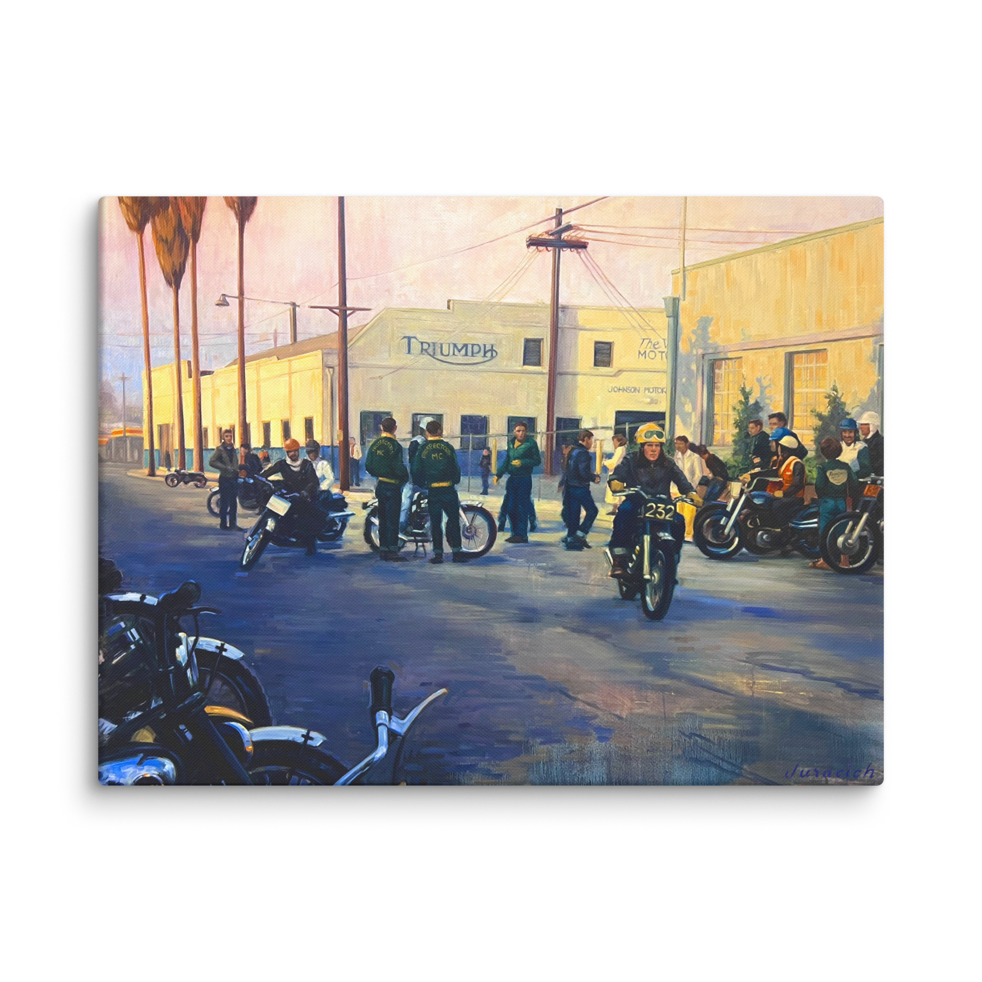 Triumph Canvas Print
