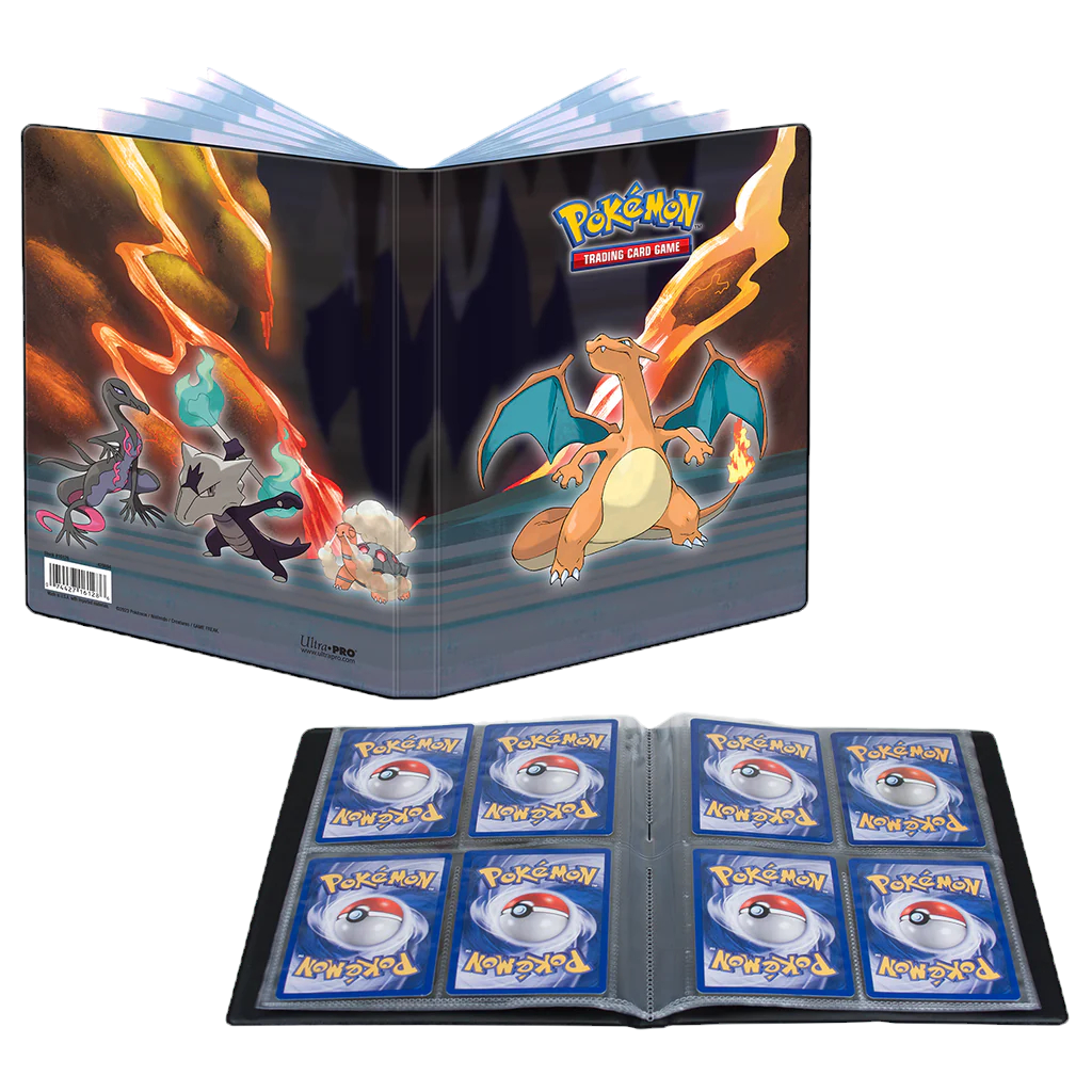 Álbum de cartas Pokémon Ultra Pro - Gallery Series: Scorching Summit 4-Pocket