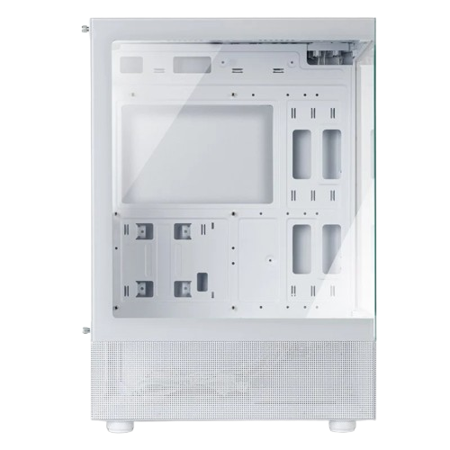 Miniatura: Caixa PC Nox Hummer Vision Midi Tower Vidro Temperado USB 3.0 Branca