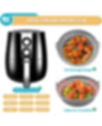 Miniaturebillede: silicone air fryer mat