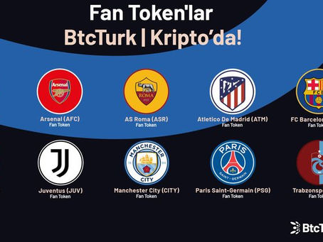 Dünyaca ünlü takımların Fan Token'ları BtcTurk Kripto'da