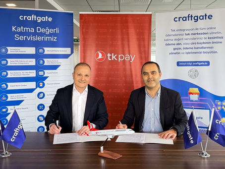 Craftgate ve TKPAY'den Stratejik İş Birliği