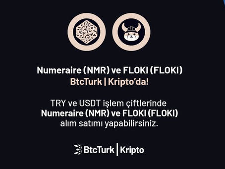 BtcTurk Kripto’da iki yeni kriptopara listelendi