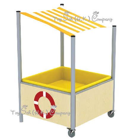 Square Sand & Water Table -Hull正方形沙池