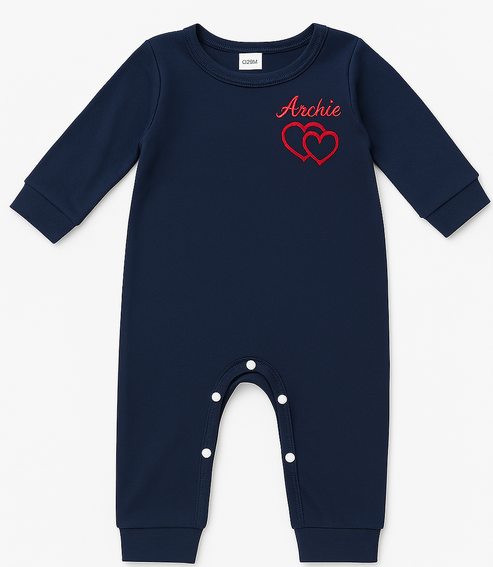 baby romper black unique names hearts any design