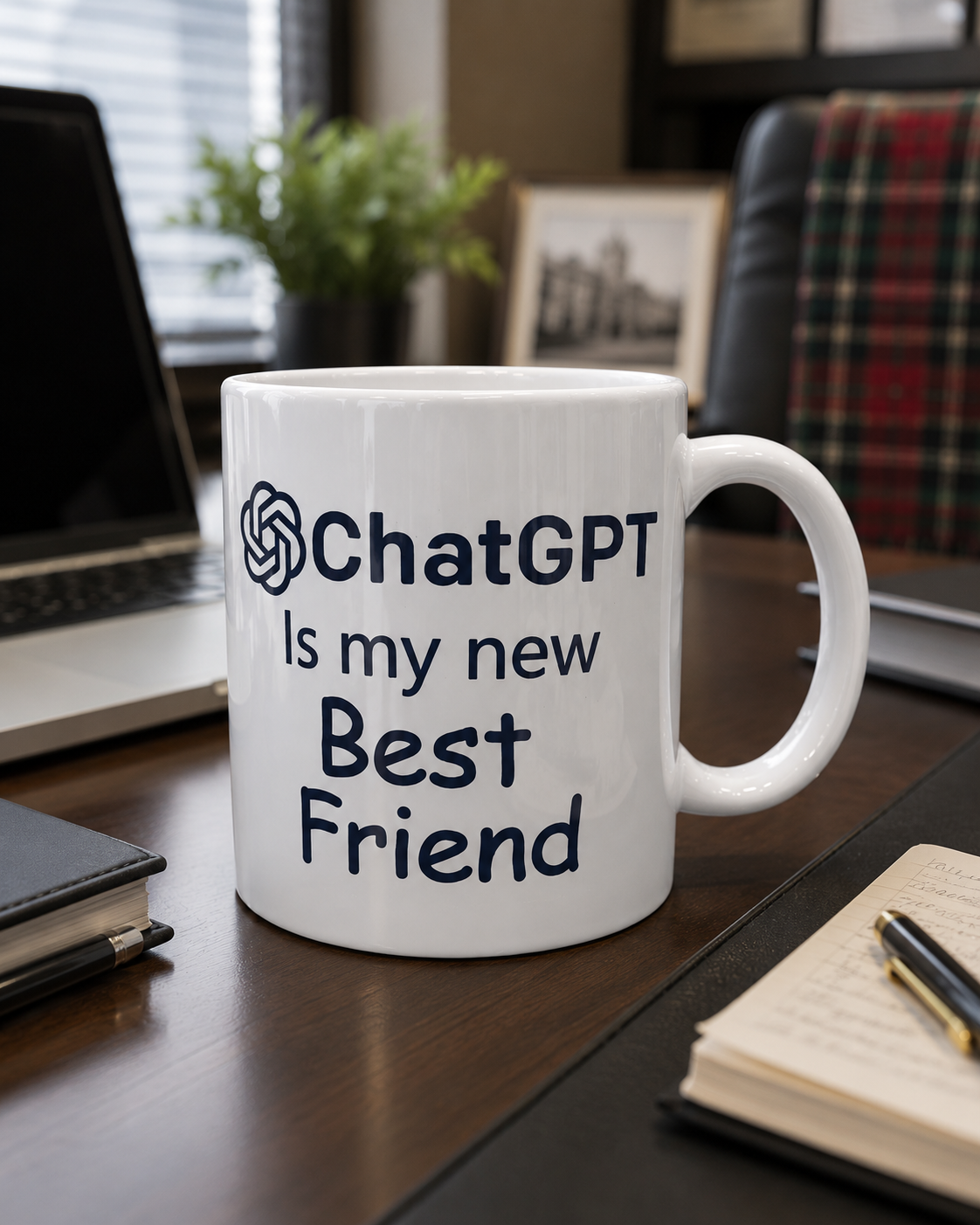 chat gpt is my new best friend mug