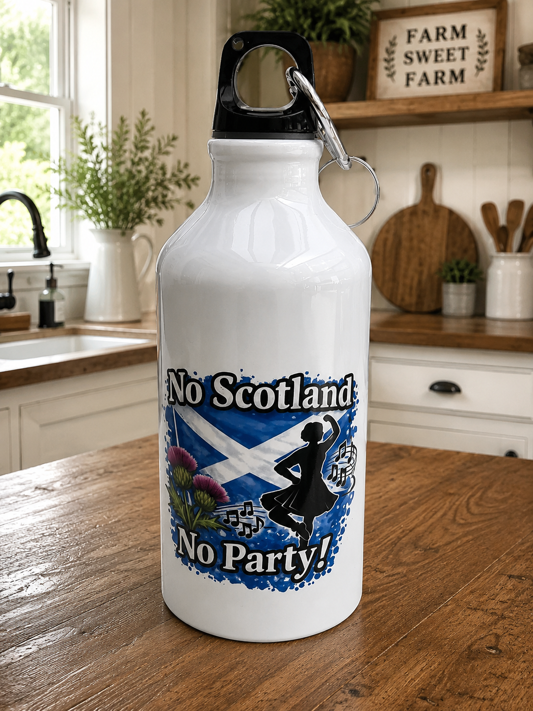 Water Bottle - Scotland - Personalised