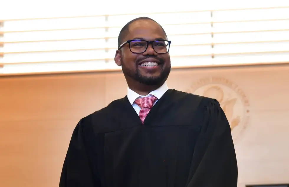A portrait of Judge David Leshner, U.S. Magistrate Judge in the Southern District of California.