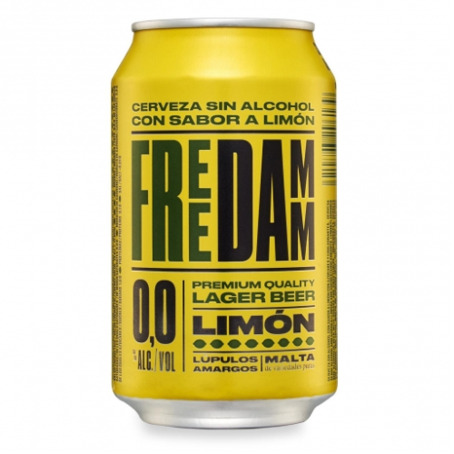 CERVEZA SIN ALCOHOL LIMON 33CL