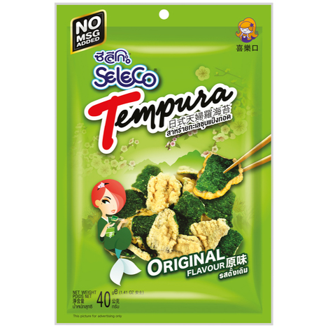 SNACK DE ALGA TEMPURA ORIGINAL SELECO 40g
