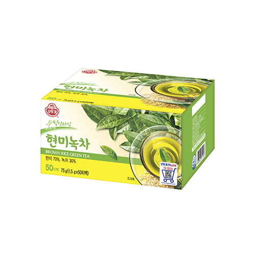 zz TÉ VERDE CON ARROZ INTEGRAL -OTTOGI (50*1.5g) 75g