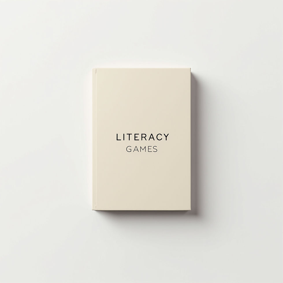 Literacy Games Pack